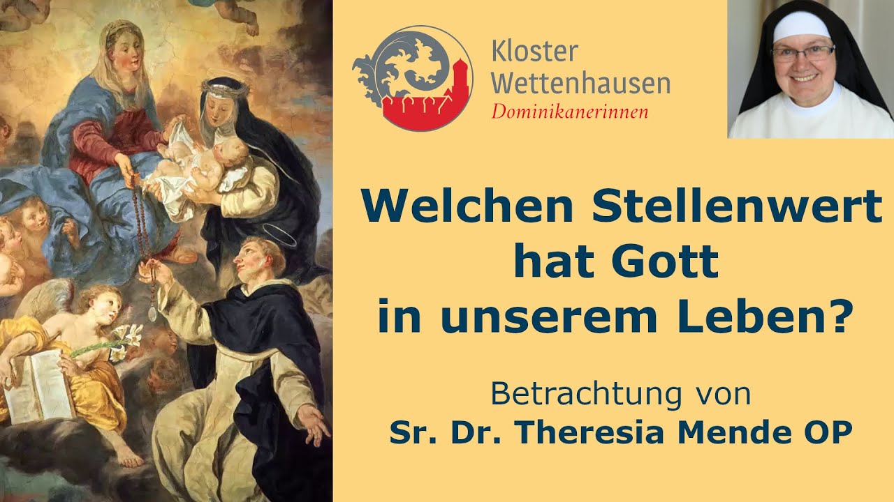 Welchen Stellenwert hat Gott in unserem Leben?