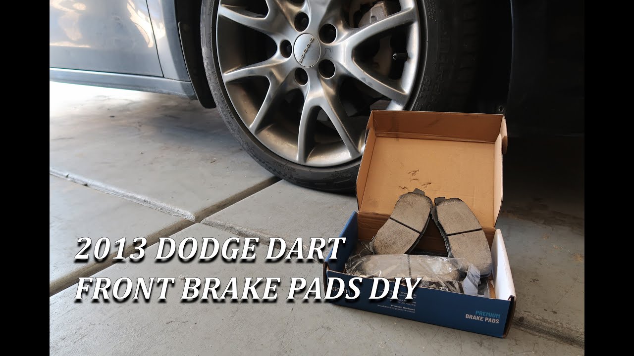 2013 Dodge Dart Front Brake Pads DIY