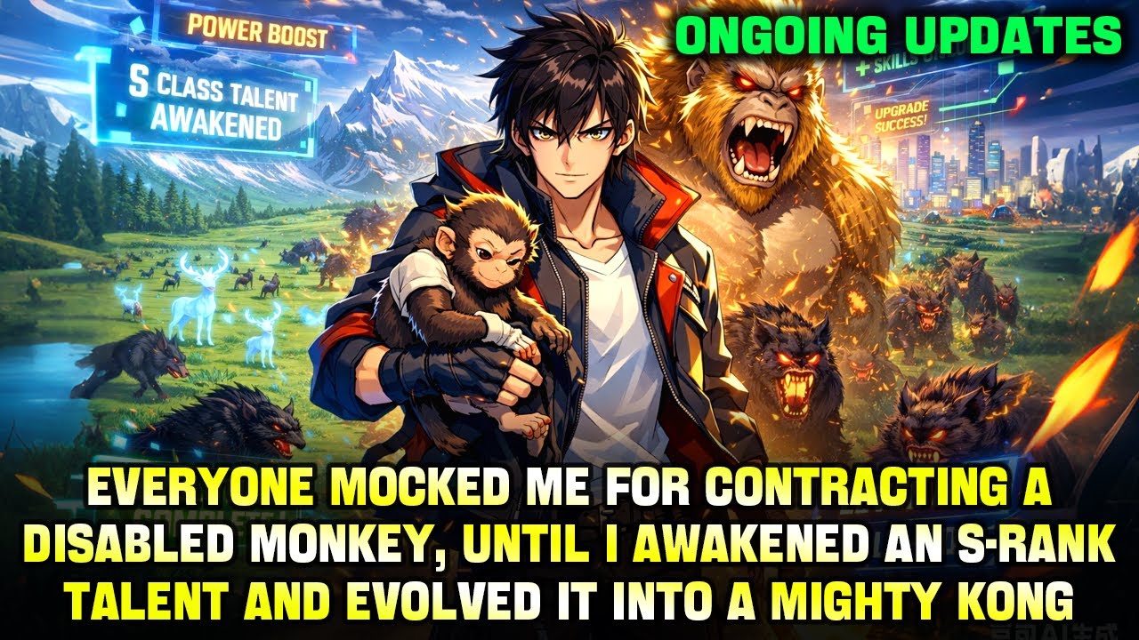 All Laughed at My Crippled Monkey—Until I Awakened S-Rank Power and Evolved It Into a Giant Kong!