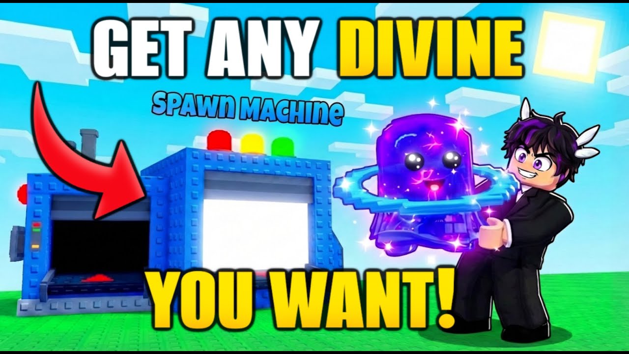 Spawn Machine RECIPE! To get Divine Brainrots in Escape Tsunami for Brainrot in Roblox
