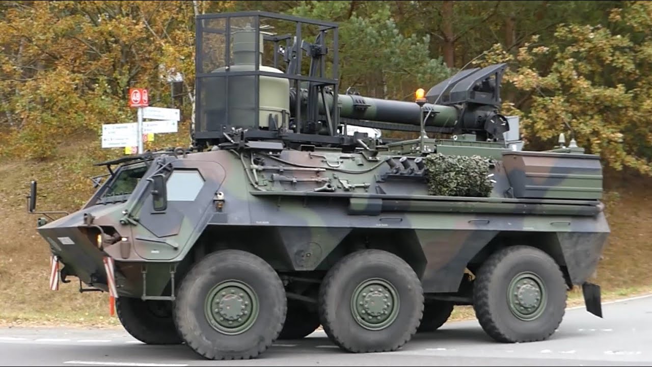 Fahrzeuge EloKa Btl 932 am TrÜbPl Klietz
