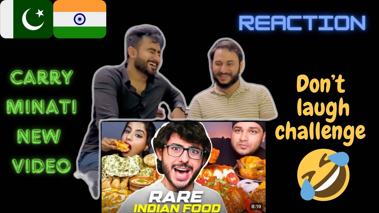 Punjabi reaction on Carry Minati New Video | Rare Indian Street Food Roasted by CarryMinati