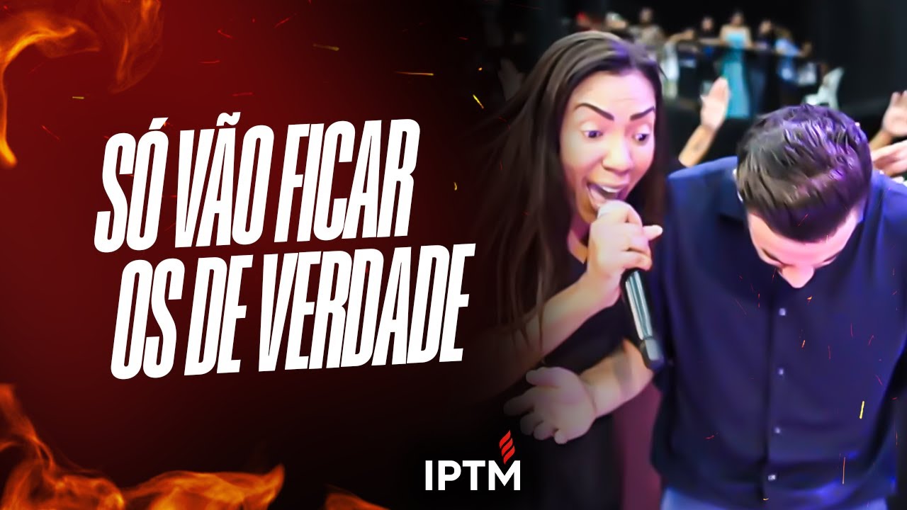 SÓ VÃO FICAR OS DE VERDADE - Pr Leonardo Sale