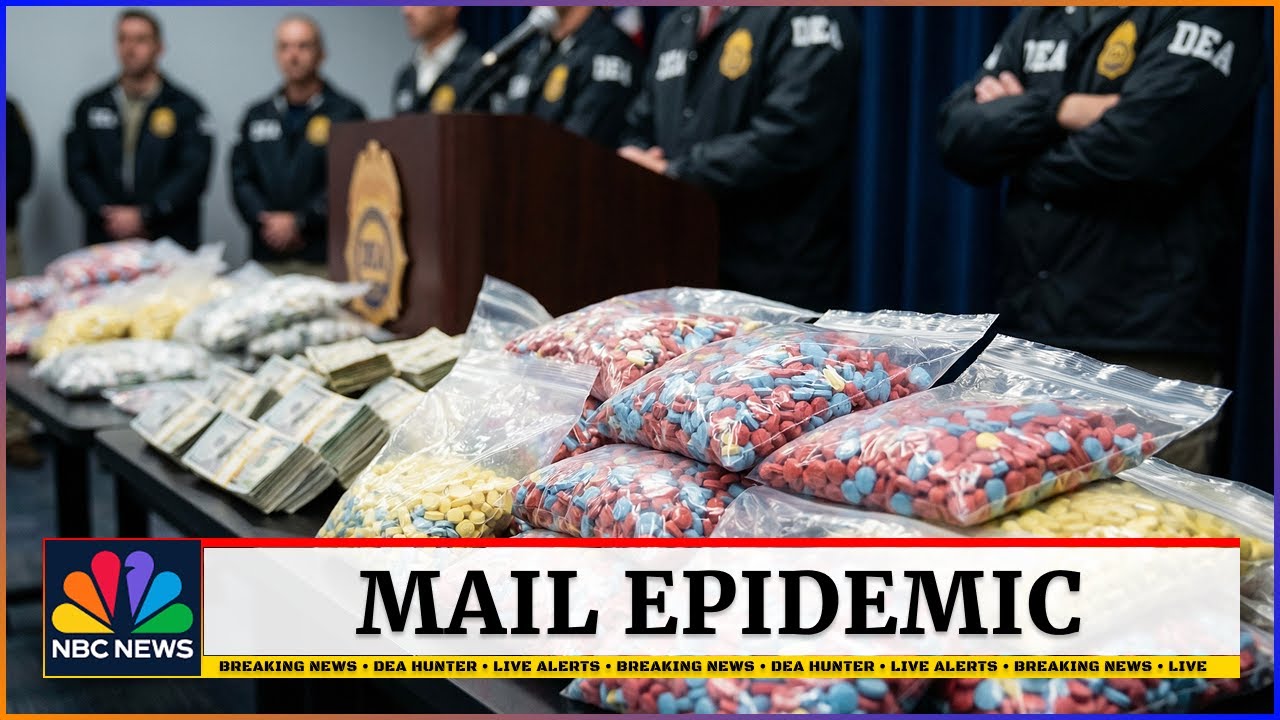 Fentanyl Mail Smuggling Exposed — DEA Intercepts 1,400 Packages From China, 200 Kg Over 6 Months
