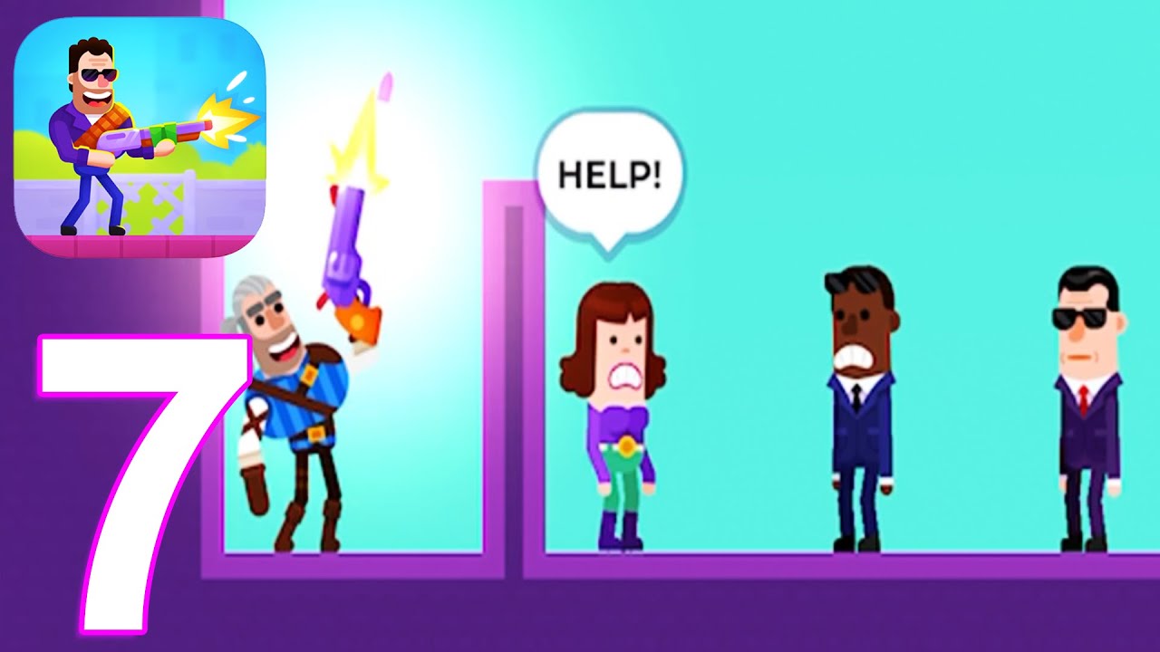 Hitmasters All New Levels Gameplay Walkthrough Part 7 Level 1-20 (IOS/Android)