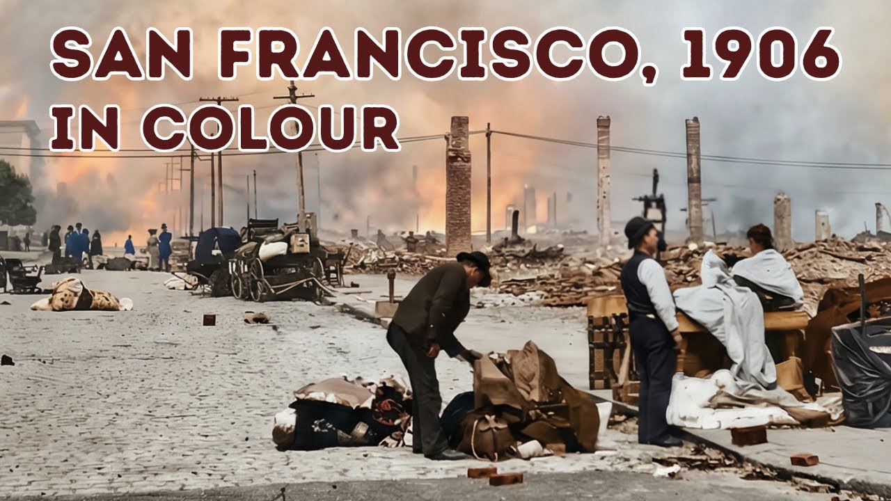 The San Francisco Earthquake – In Colour (1906)