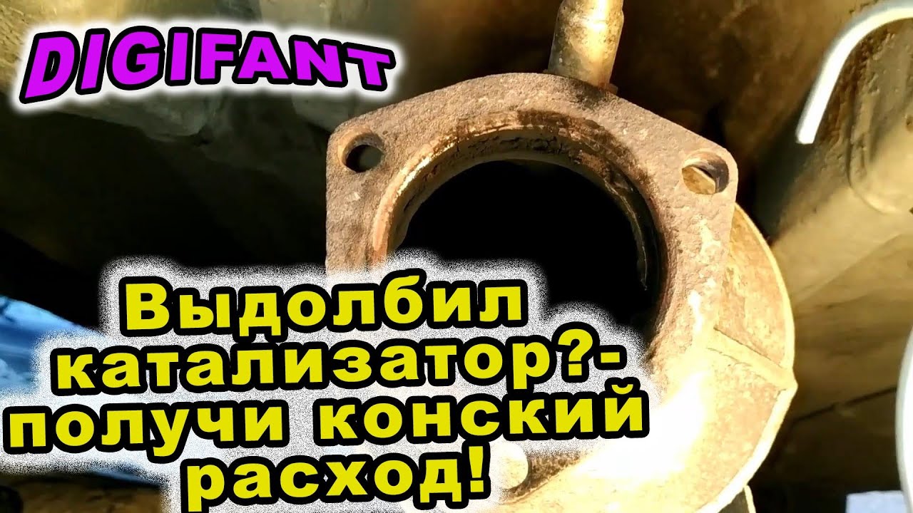 Digifant Выбил катализатор - получи конский расход и невозможность настройки конвертера расходомера!