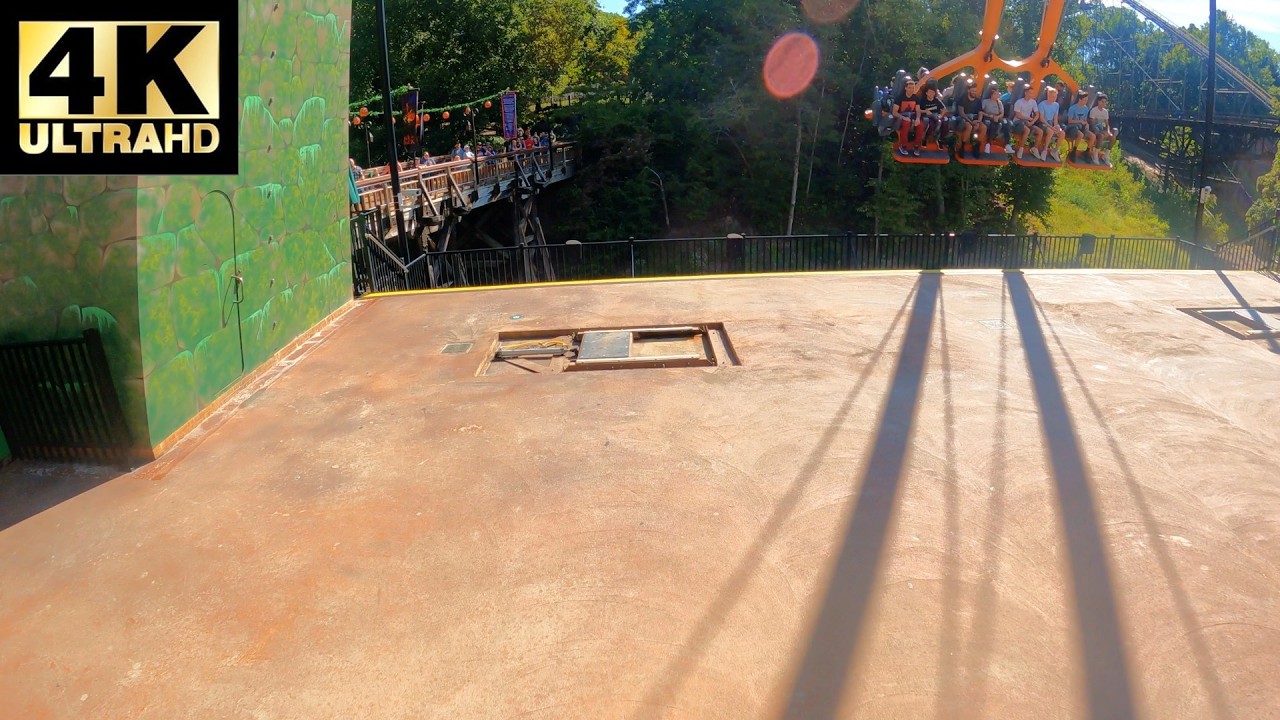 *4K Busch Gardens Williamsburg 2025 Точка зрения Finnegan's Flyer!