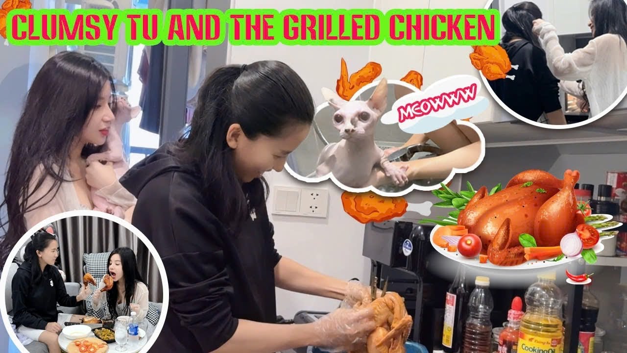 [Bách Hợp] TuEira: Tu Goes To The Kitchen To Make Grilled Chicken For Eira - Couple Lesbian LGBT