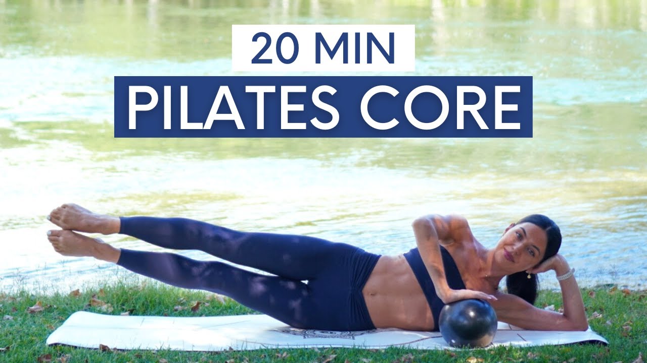 20 MIN PILATES CORE WORKOUT || Pilates Abs With Mini Ball (Intermediate)