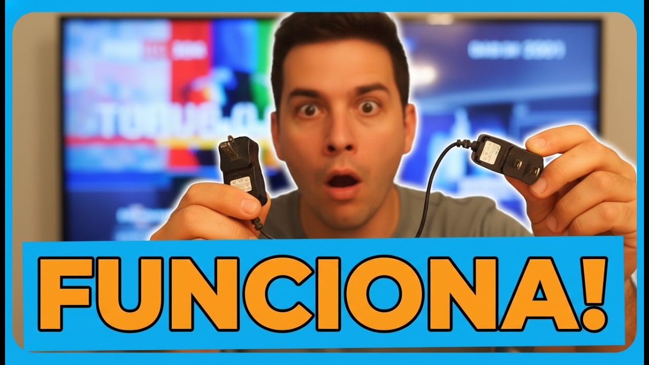 ¡Antena HD GRATIS con un CARGADOR ROTO! ¿Mito o Realidad? (FUNCIONA)