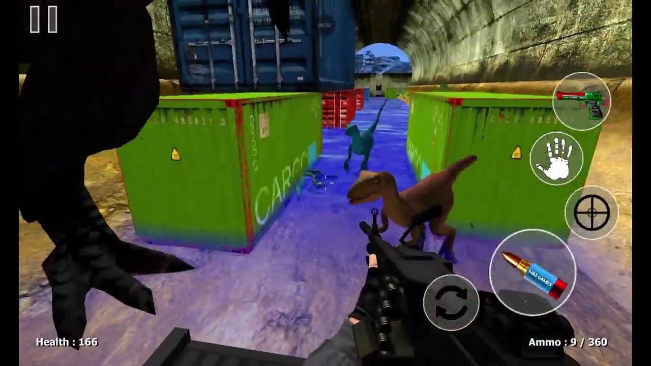 Jugando Dinosaur Tunnels 2