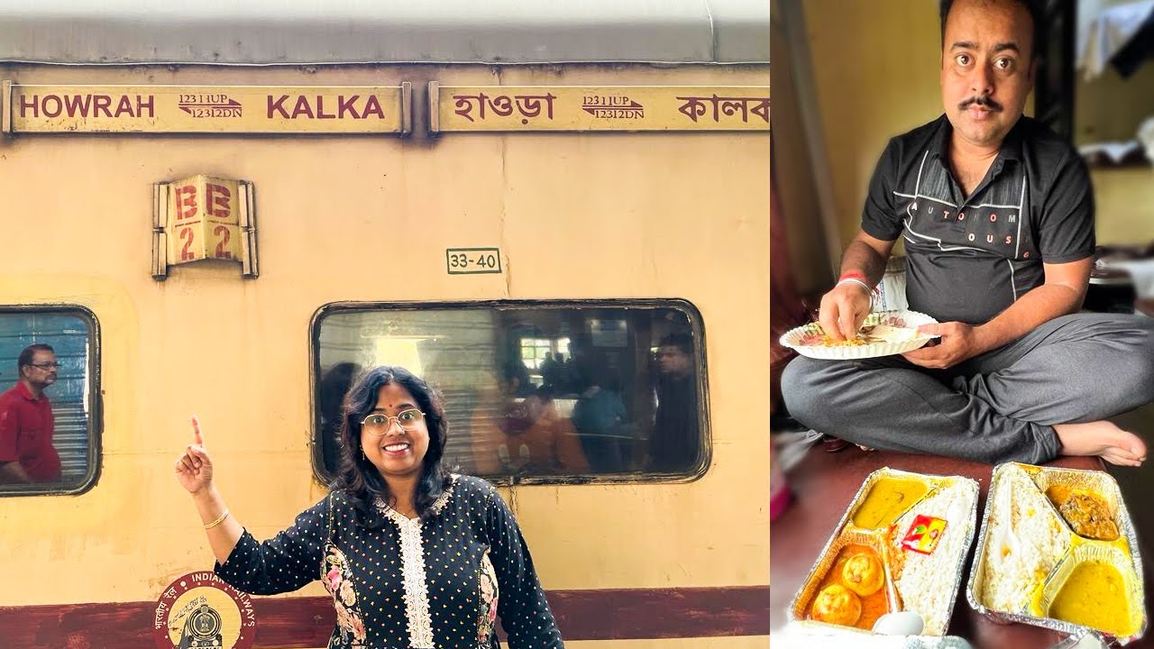 Kalka Mail | Netaji Express | 12312 Kalka Howrah Netaji Express | Howrah to Kalka Train Journey
