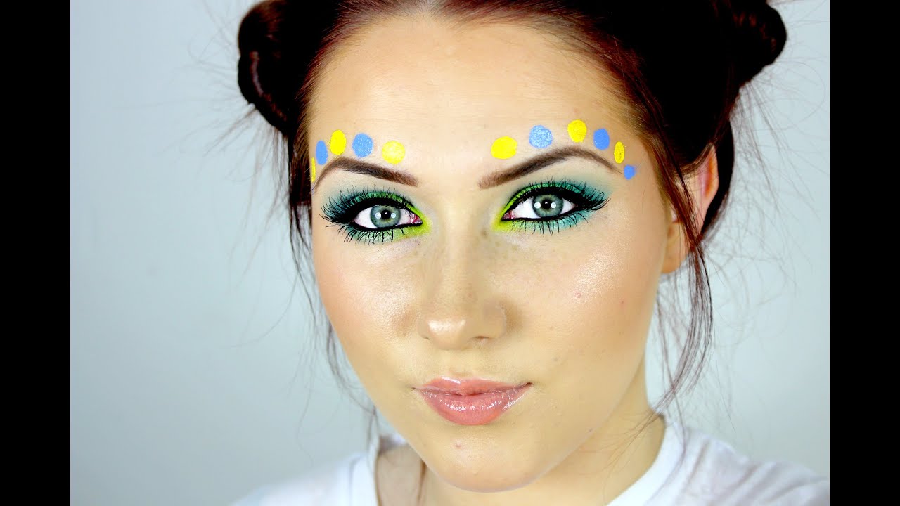 Rave/Dance Festival Make-Up Tutorial; EDC ♥
