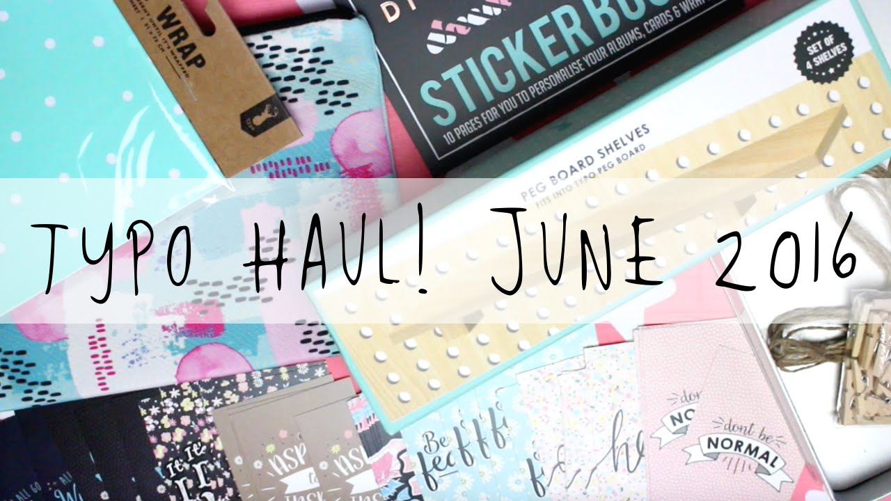 Typo Sale Haul! 2016 | MyGreenCow