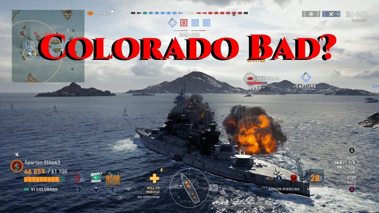 Is Colorado Really THAT Bad?    (World of Warships Legends)