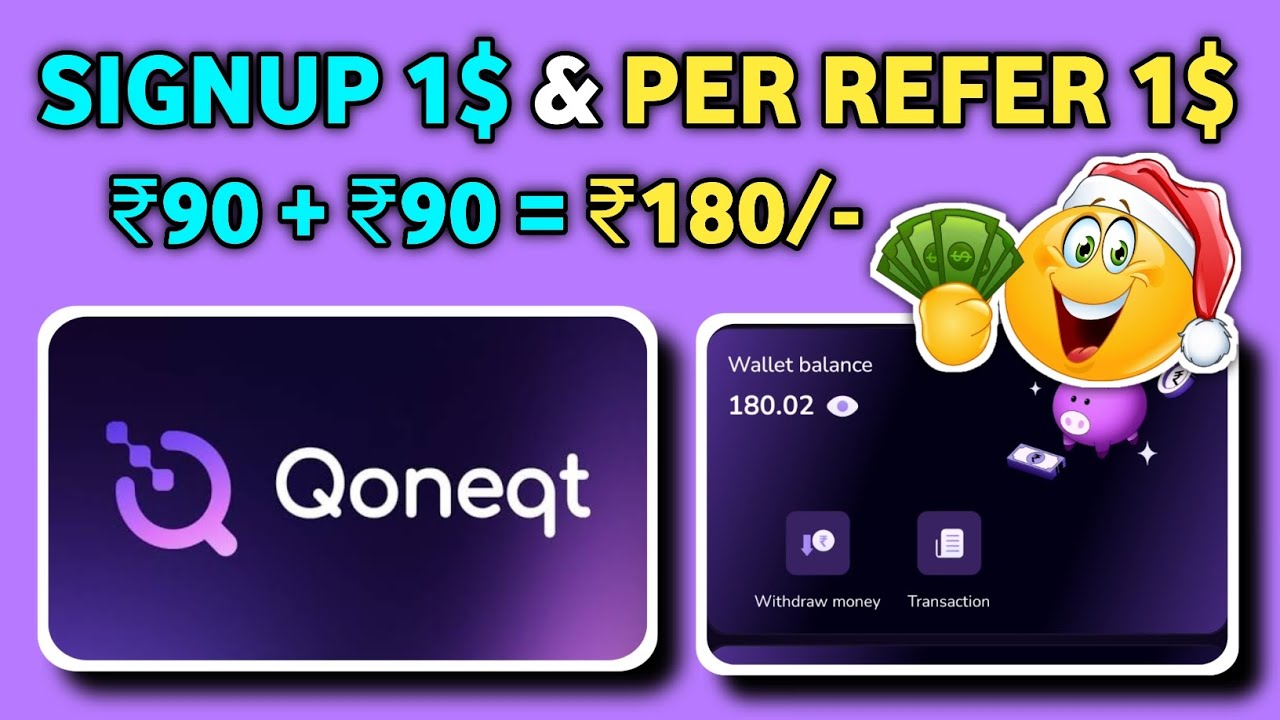 Qoneqt App Offer - ₹90/- Per Refer & ₹90/- Signup Bonus | Qoneqt Referral Code | Telugu Technologia