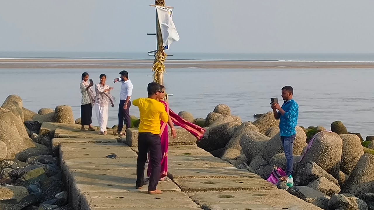 দীঘা মোহনা সৈকত সুন্দরী 🌊🏖️ || মঙ্গলবার বিকেলে শান্ত সৈকত পর্যটক শূন্য 😱 || Live 🔴