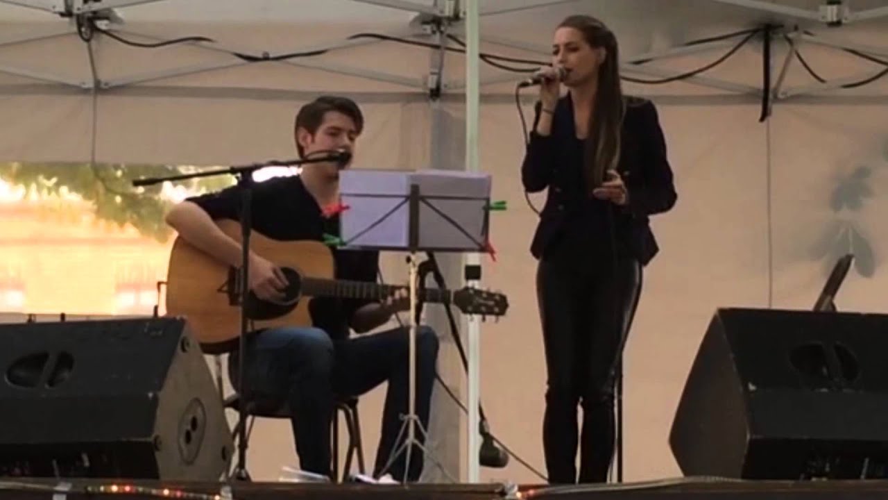 Tinne en Juan op Sansarama
