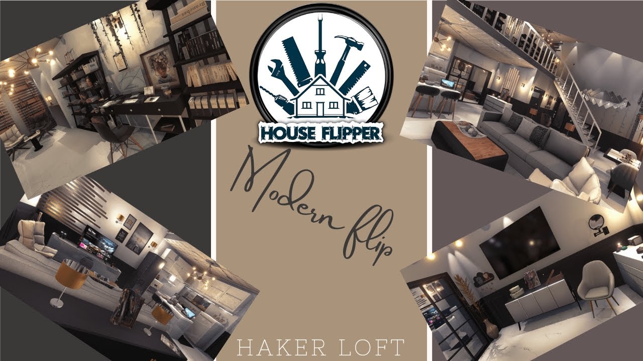 HOUSE FLIPPER|Modern Flip|- "Hacker Loft"
