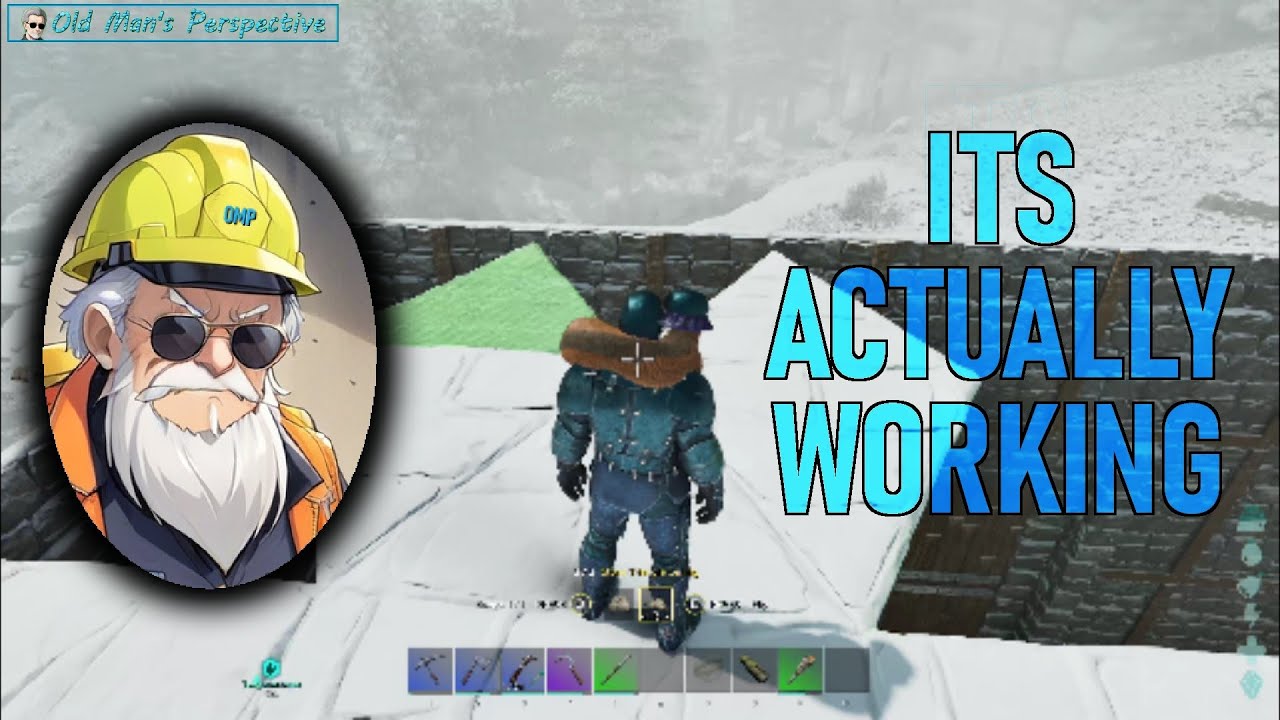 Its Actually Working… Snow Biome Phase 2 Build - Ark Survival Ascended - The Island (EP197)