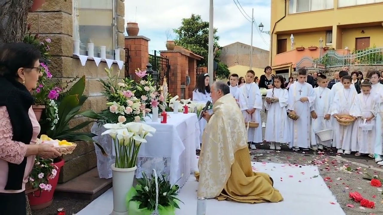 Processione di Corpus Domini 🙏💙 Sindia 2023 💕