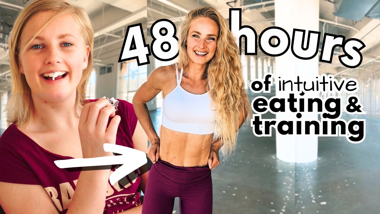 How I Eat & Train Intuitively While Reaching My Fitness Goals