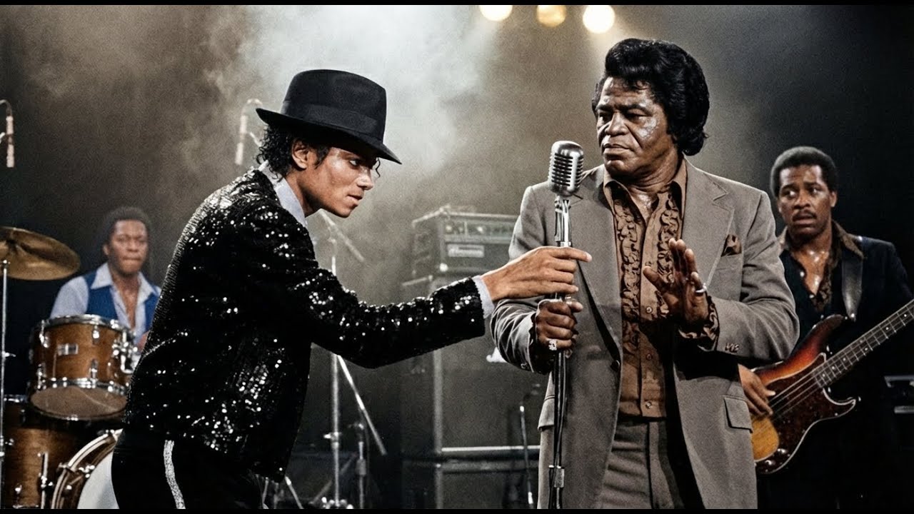 Michael Jackson Finally Met James Brown — The Night Turned Into a Power Struggle