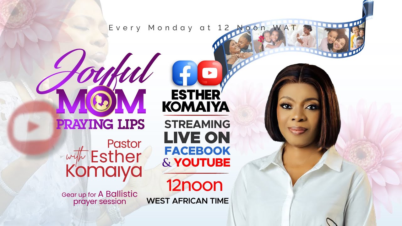 THIS OR NOTHING ELSE!!! Joyful Mum Praying Lips With Pst Esther Komaiya