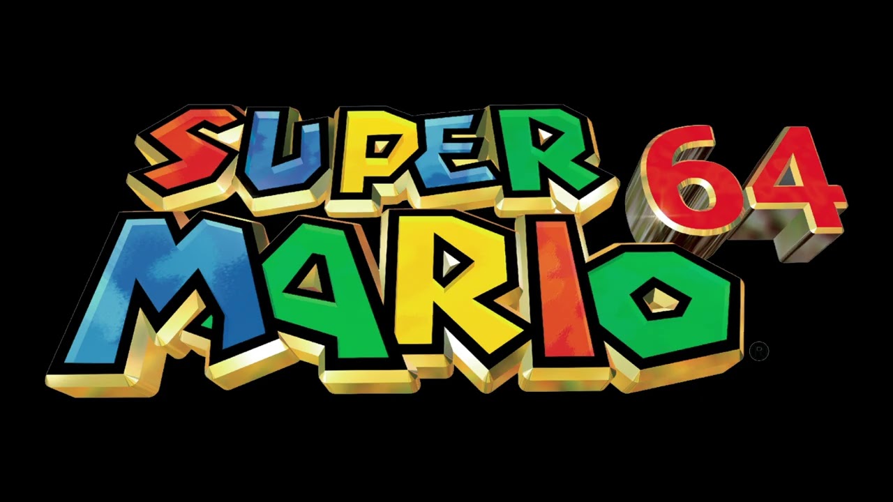 Super Mario 64 title screen 90s DnB Style