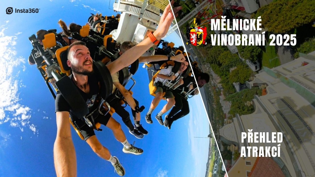 Zvládl jsem to? | Vyzkoušel jsem všechny atrakce na Mělnickém vinobraní 2025