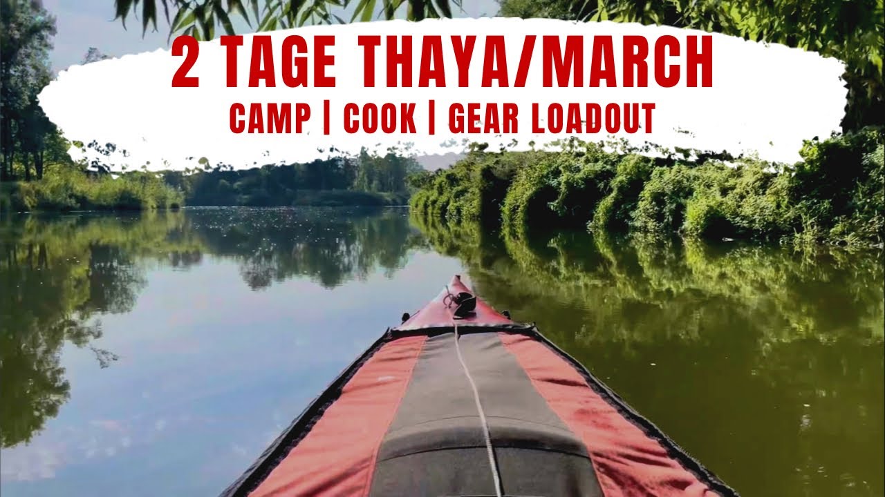 Kajak Abenteuer Thaya & March 🛶 | Overnighter mit Camp & Cook + Gear Loadout