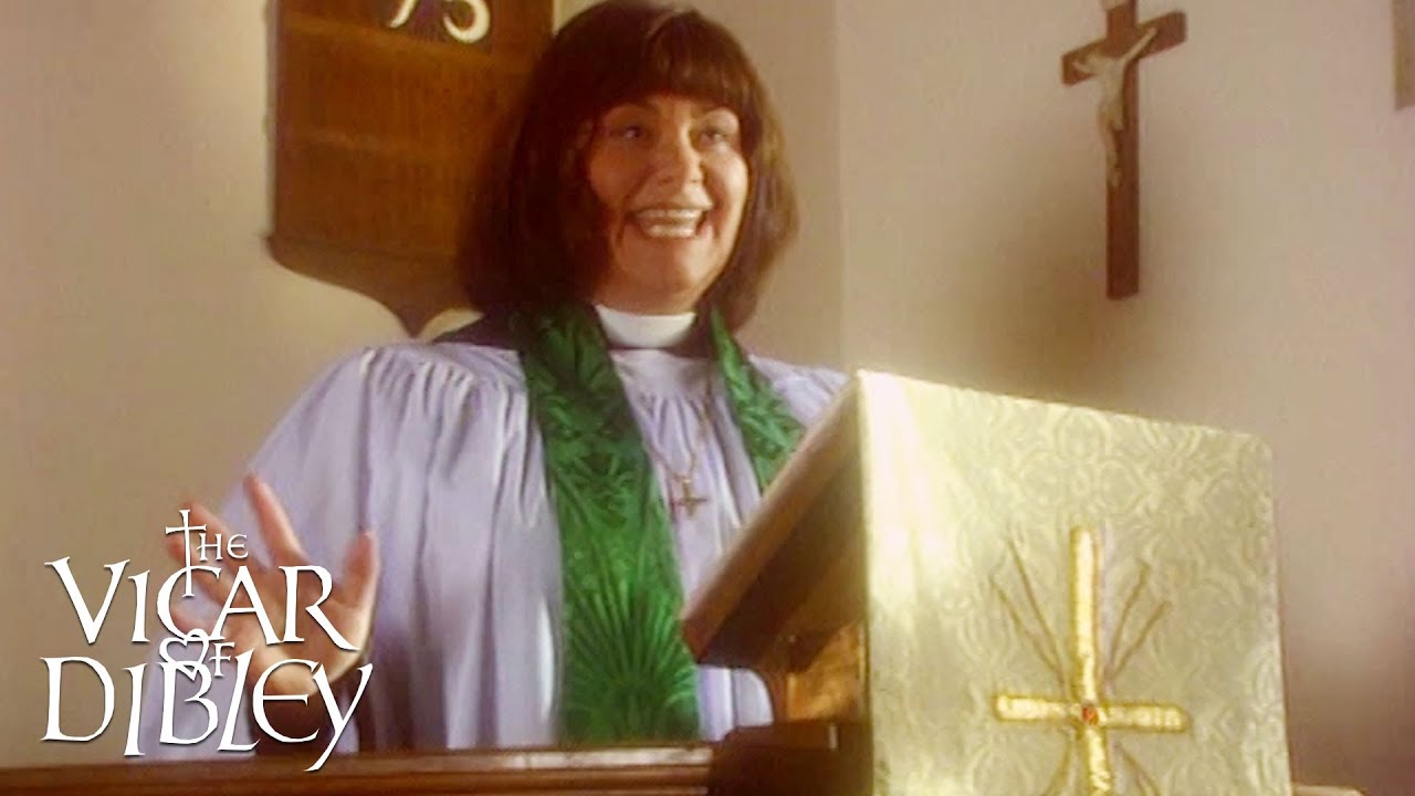 Geraldine's First Sermon | The Vicar of Dibley | BBC Comedy Greats