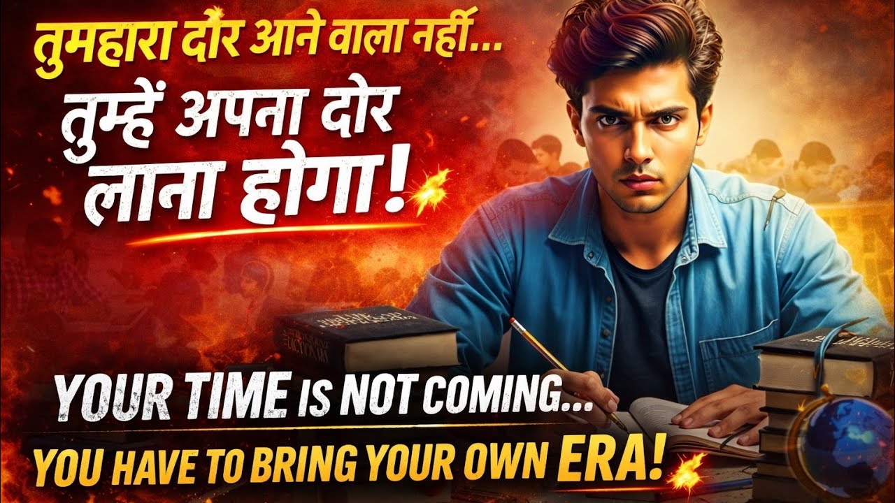 तुम्हारा दौर आने वाला नहीं… तुम्हें अपना दौर लाना होगा! 🔥