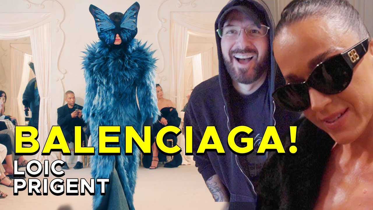 BALENCIAGA COUTURE: LE CENTRE DE GRAVITÉ DU CHIC SE DÉPLACE ENFIN! Par Loïc Prigent