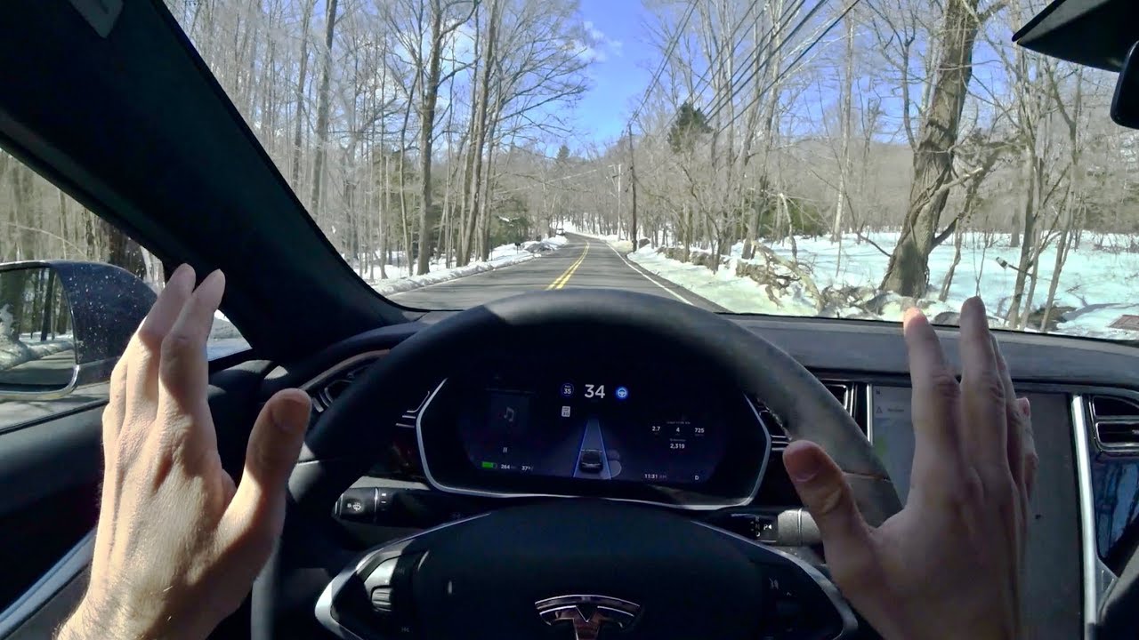 Tesla Model S 100D 2017 года — тест-драйв с точки зрения Тедварда (бинауральный звук)