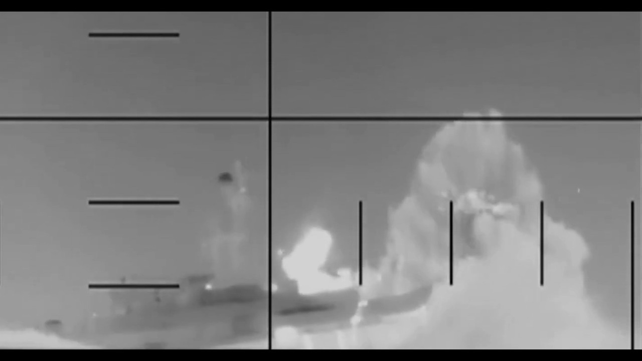 Video Shows the Moment US Submarine Sinks Iran Frigate IRIS Dena
