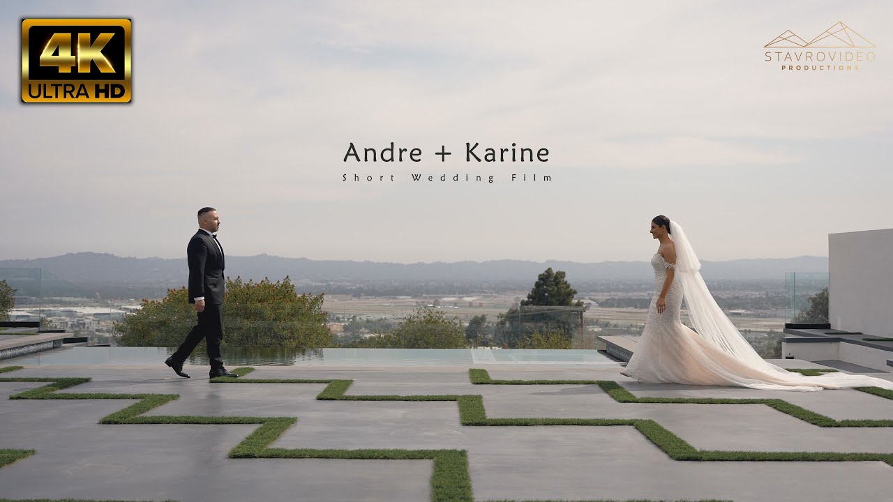 Andre + Karine's Wedding 4K UHD Short Wedding at Caesars hall st Leon Church and Edmore Place07 24 2