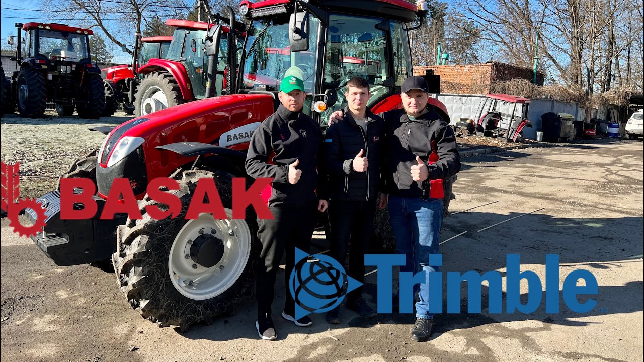❌Чи стає в міжряддя 70см❓#BASAK 2110S з агро навігацією #Trimble - американська підрулька! #YTO #МТЗ