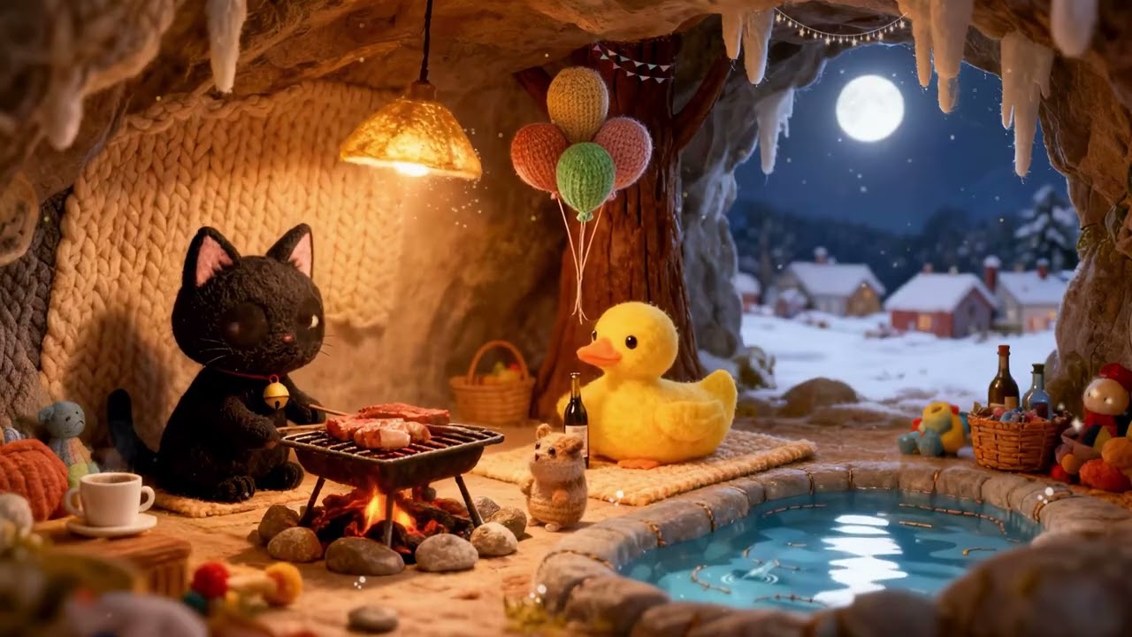 Never hurry. Always be cheerful 🔥 Smooth Jazz Hiphop ☕ Nostalgic Beats for Winter Night Vibes