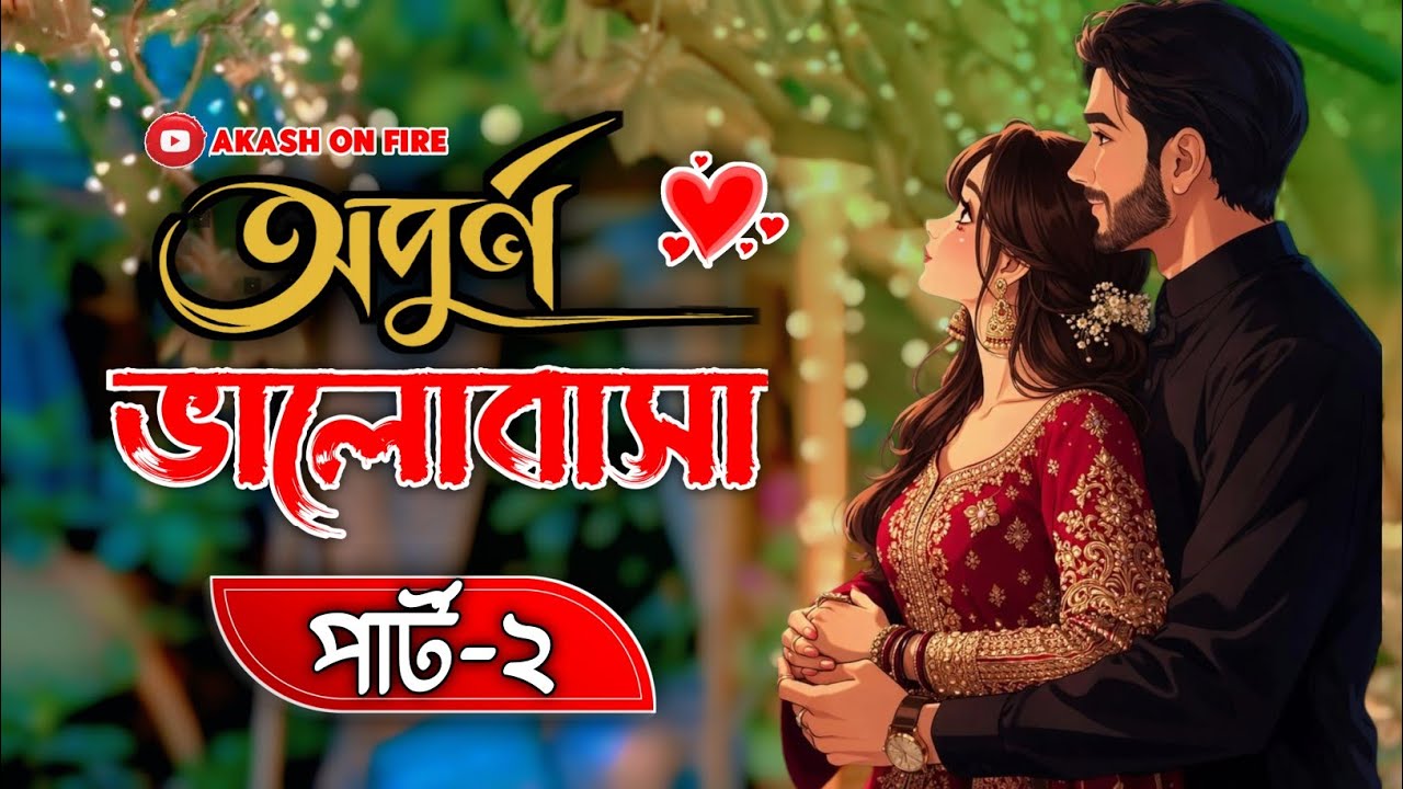 New Golpo:- অপূর্ণ ভালোবাসা (Part-2) Opurno Bhalobasha। Akash On Fire Official