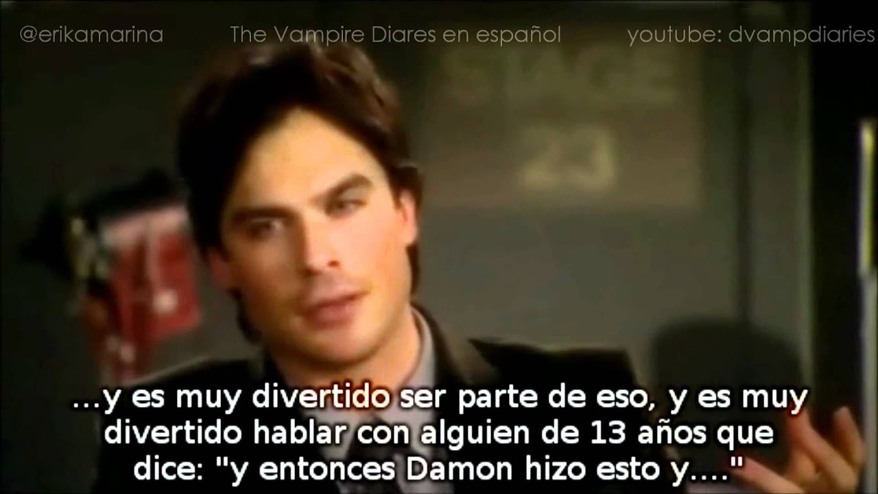 Ian Somerhalder - Entrevista por la Warner Bros - SUB ESPAÑOL