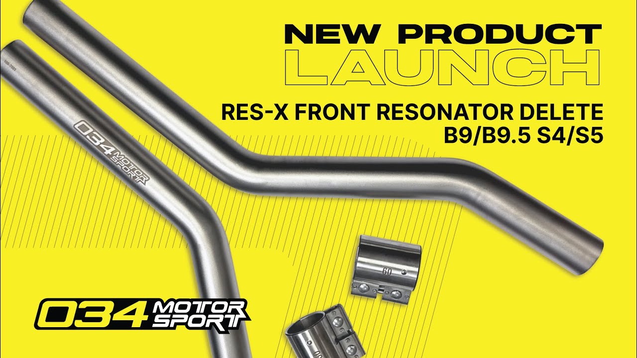 Sound Clips: Res-X Front Resonator Delete for B9/B9.5 Audi S4/S5 3.0T