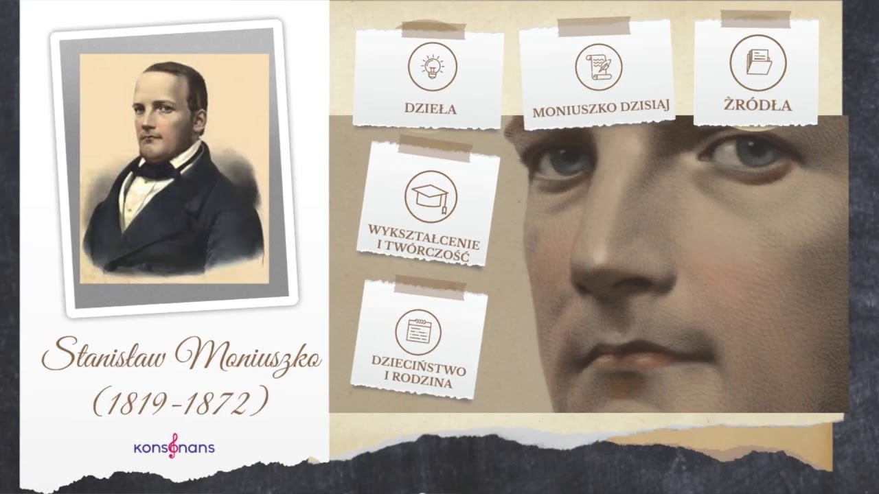 Życie i twórczość S. Moniuszki - prezentacja
