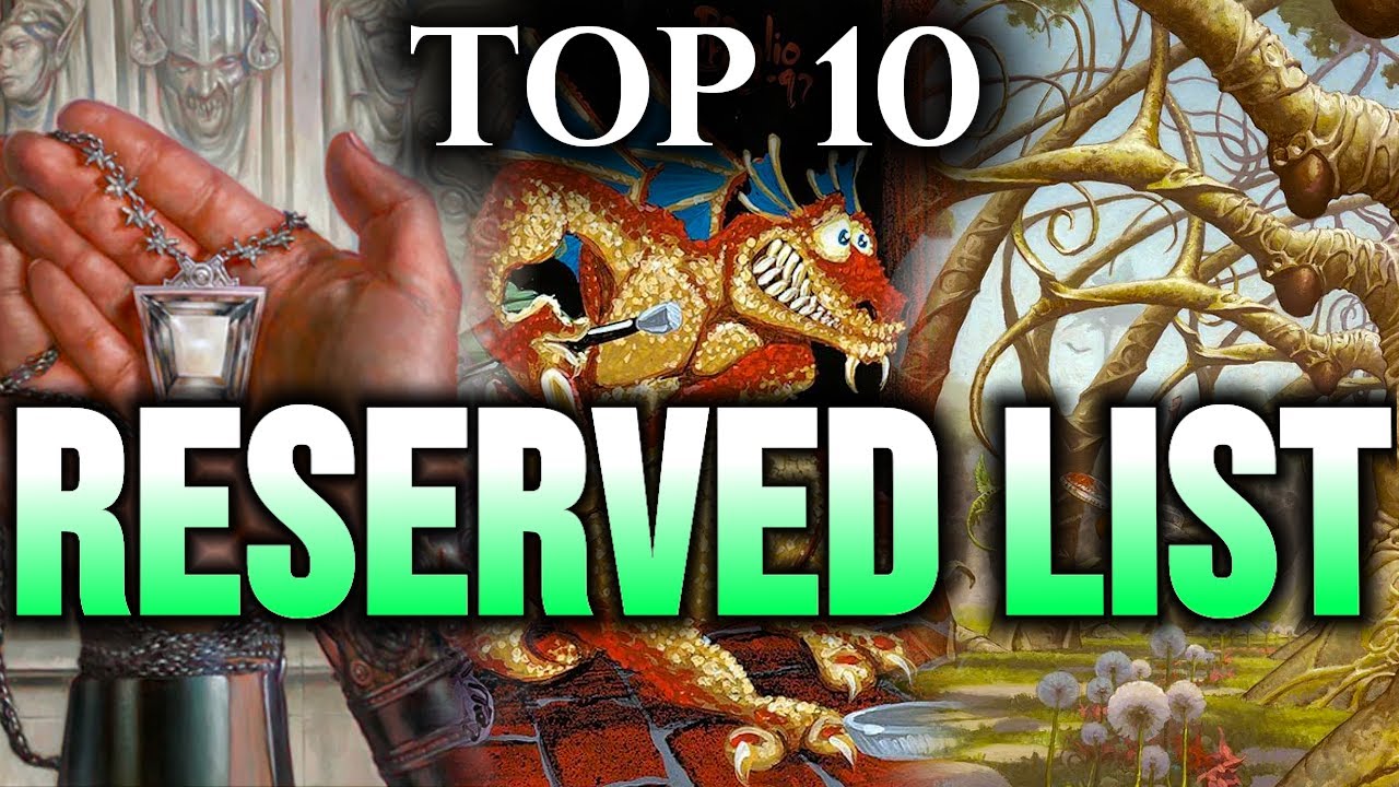 Top 10 Reserved List Cards in Commander