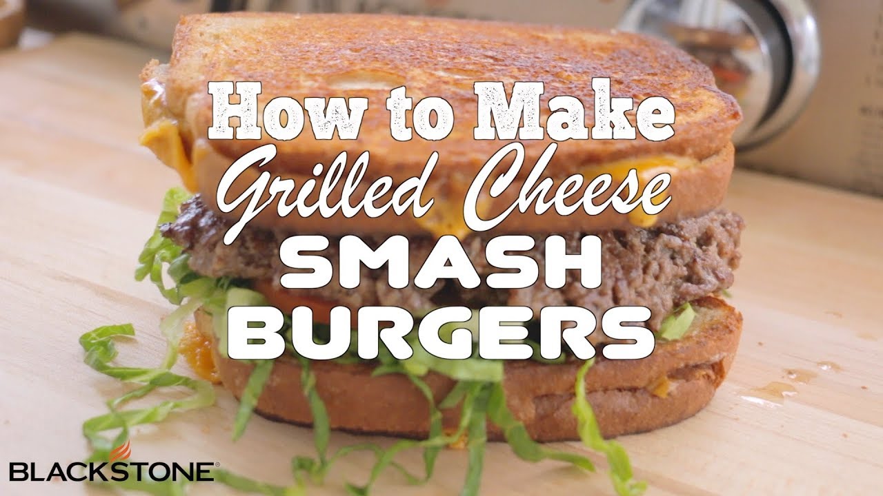 Grilled Cheese Smash Burger | Blackstone Griddle