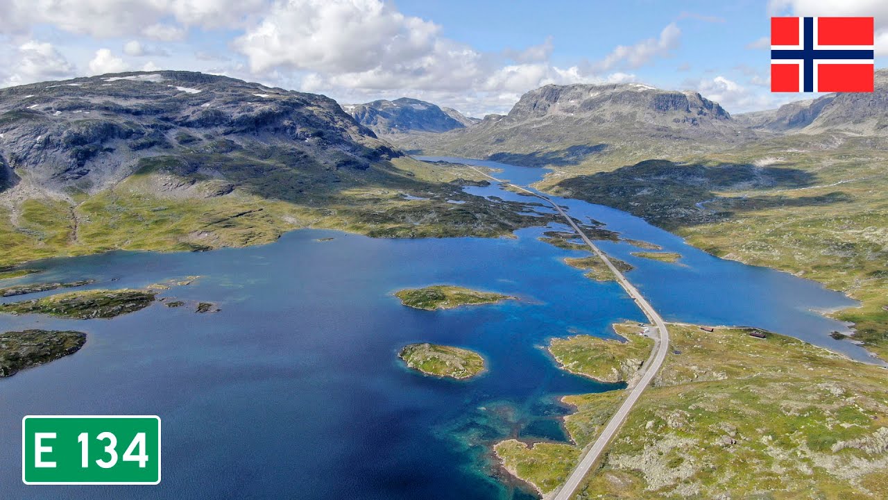 Route E134 in Norway
