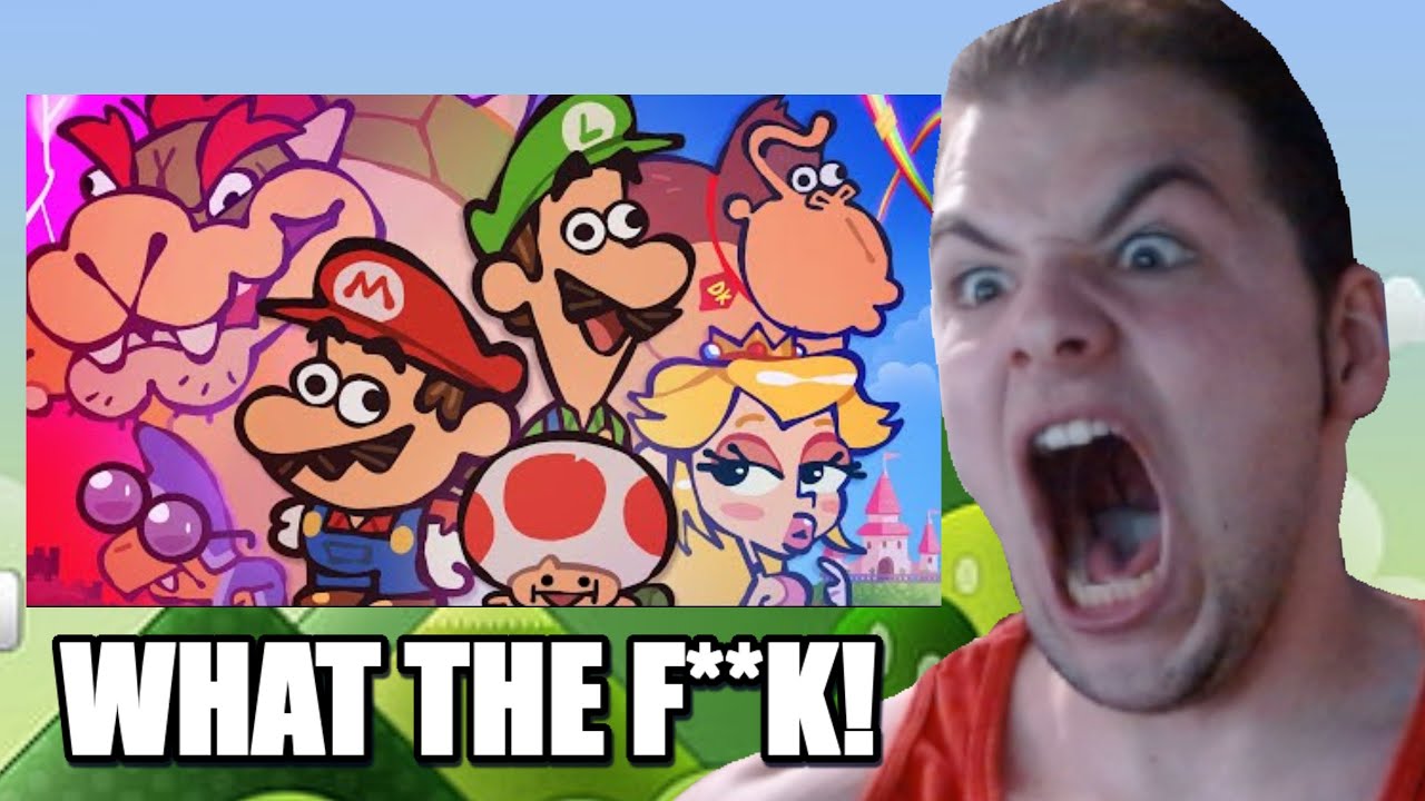 The Ultimate “Mario Movie” Recap Cartoon REACTION!!