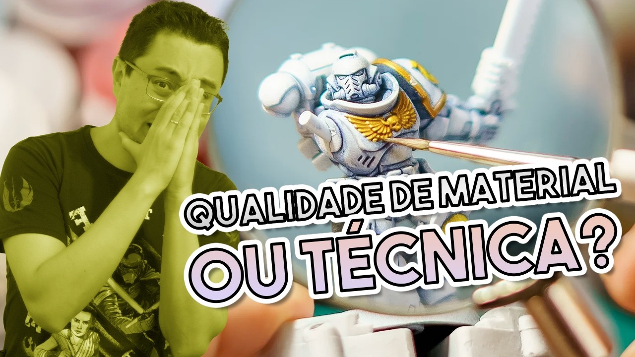Qualidade do Material ou Técnica?  Qual faz Mais Diferença?