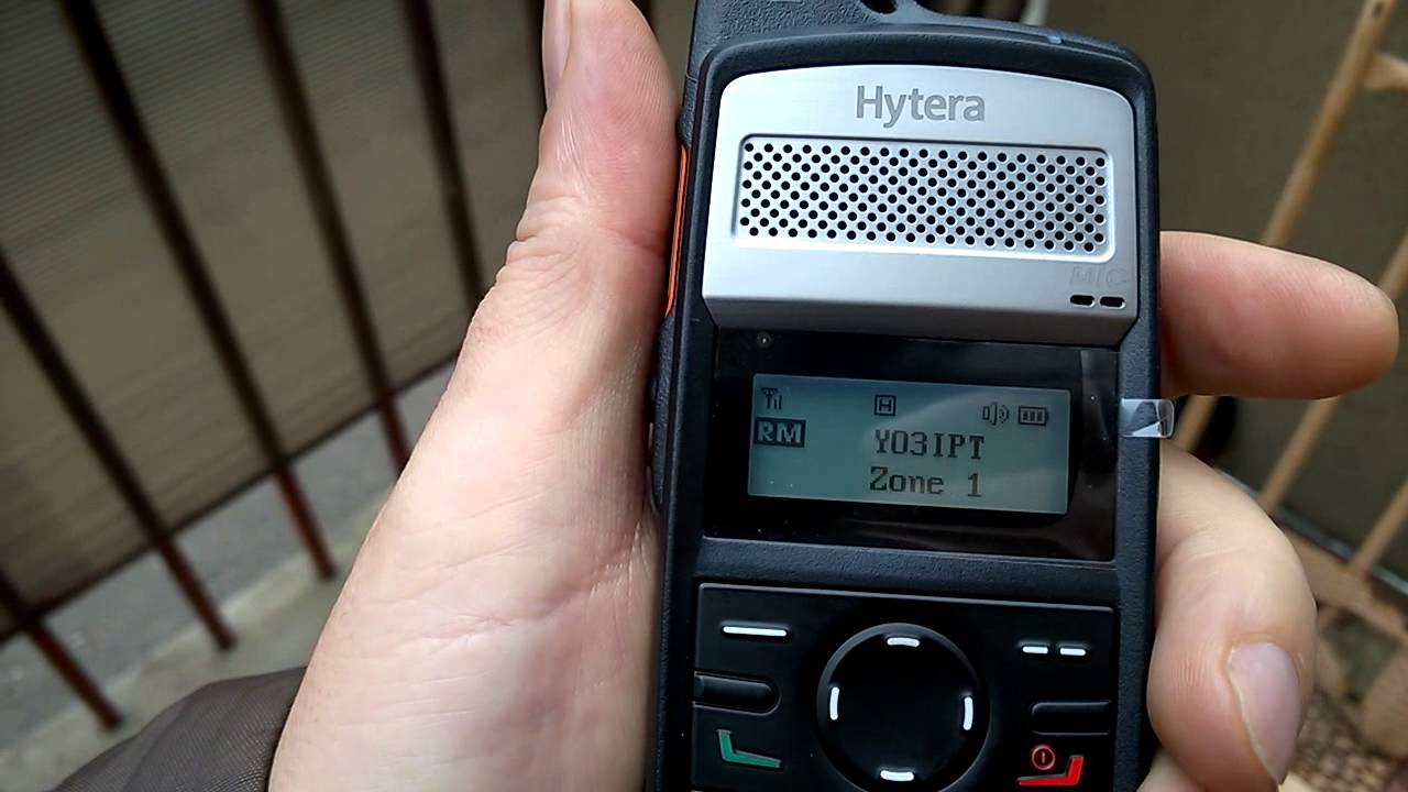 Hytera PD-365 on analog mode